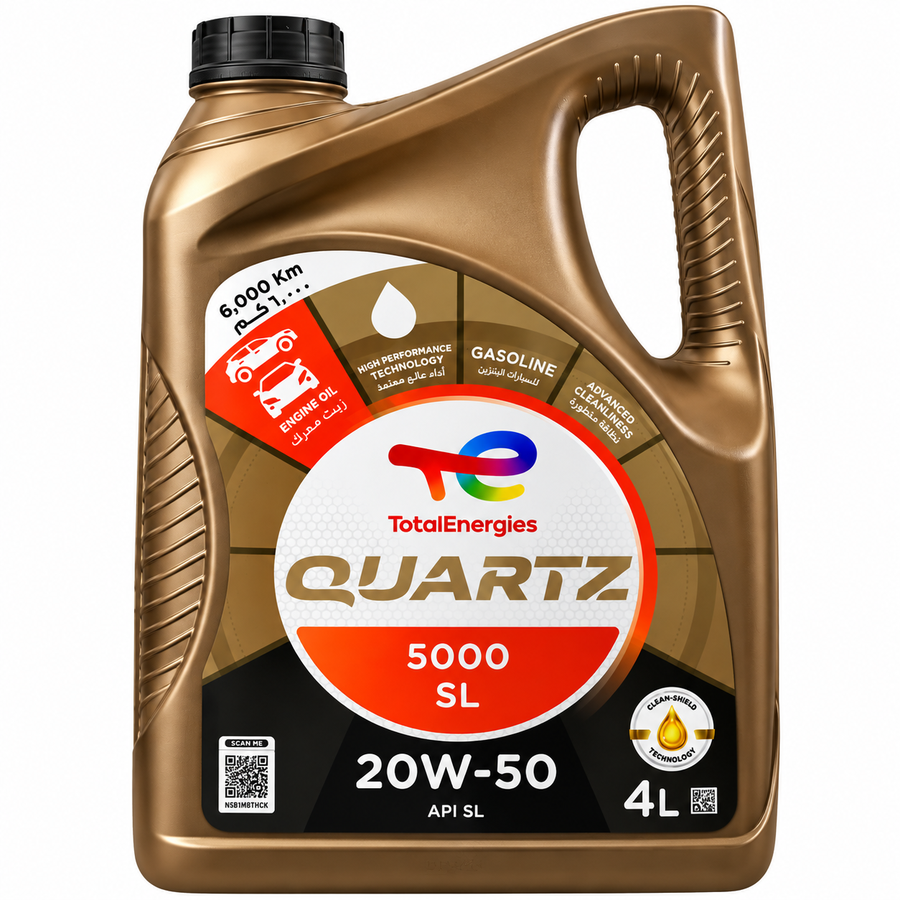TotalEnergies Quartz 5000 SL 20W-50 – 4L