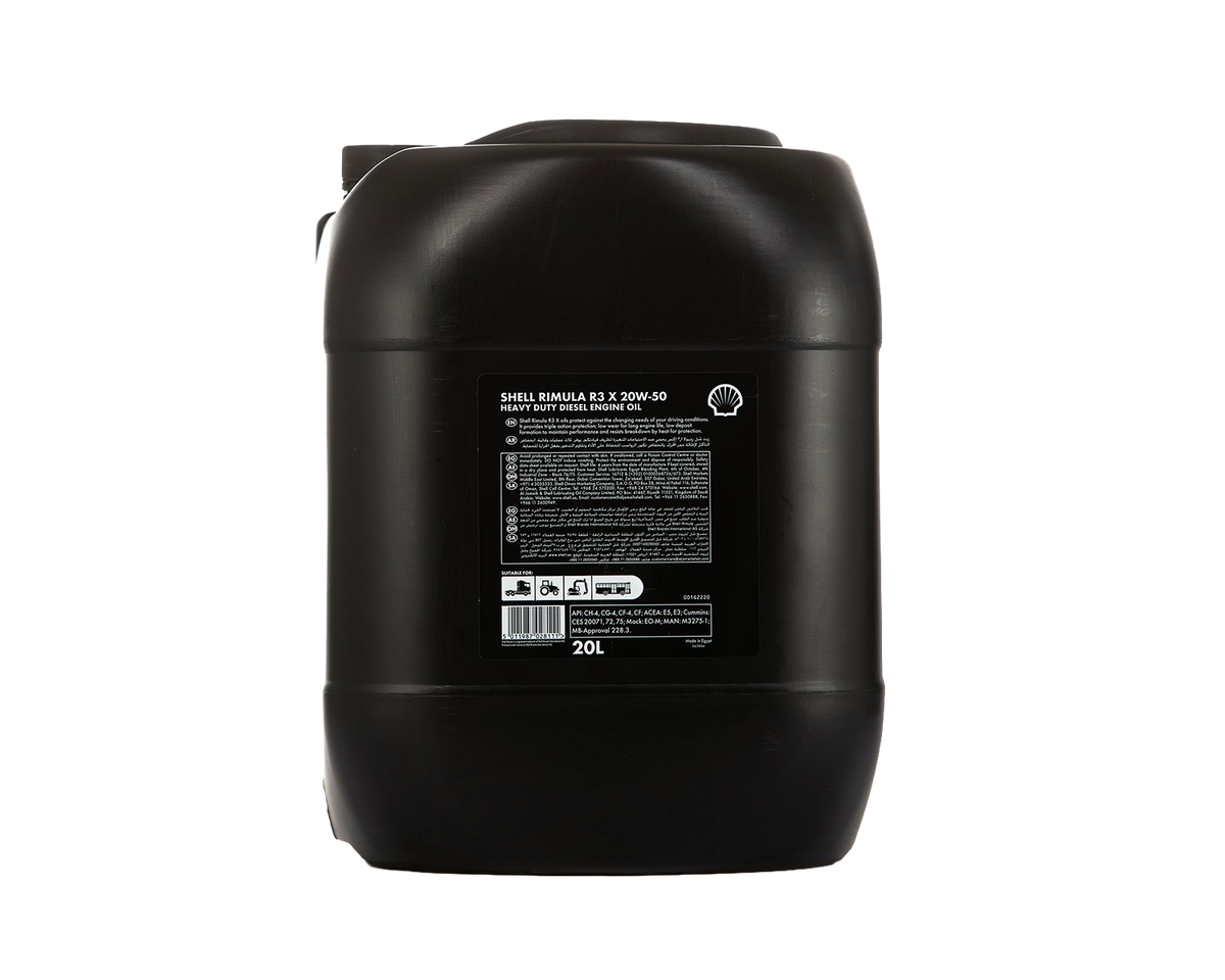 Shell Rimula R3x 20W-50 - 20L