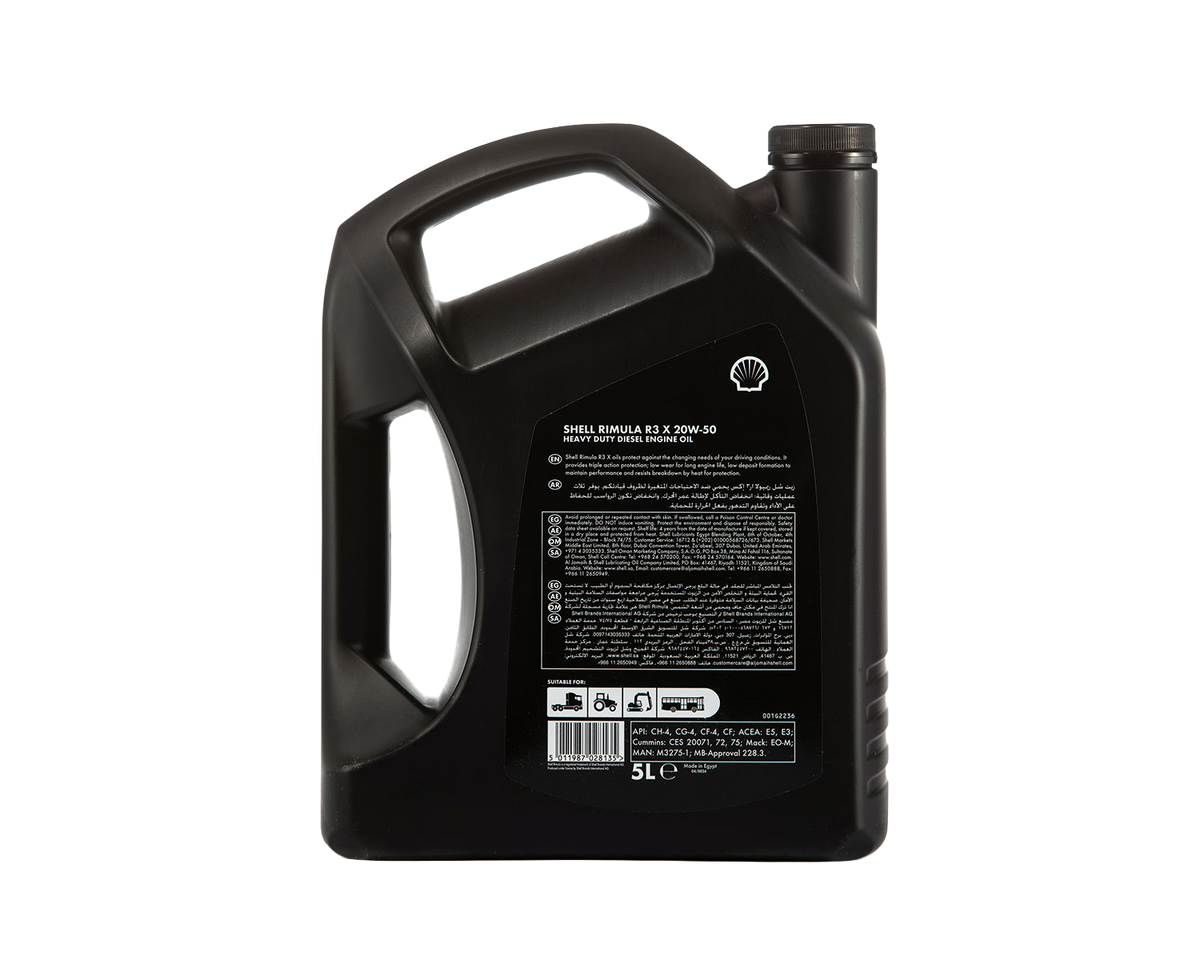 Shell Rimula R3x 20W-50 - 5L