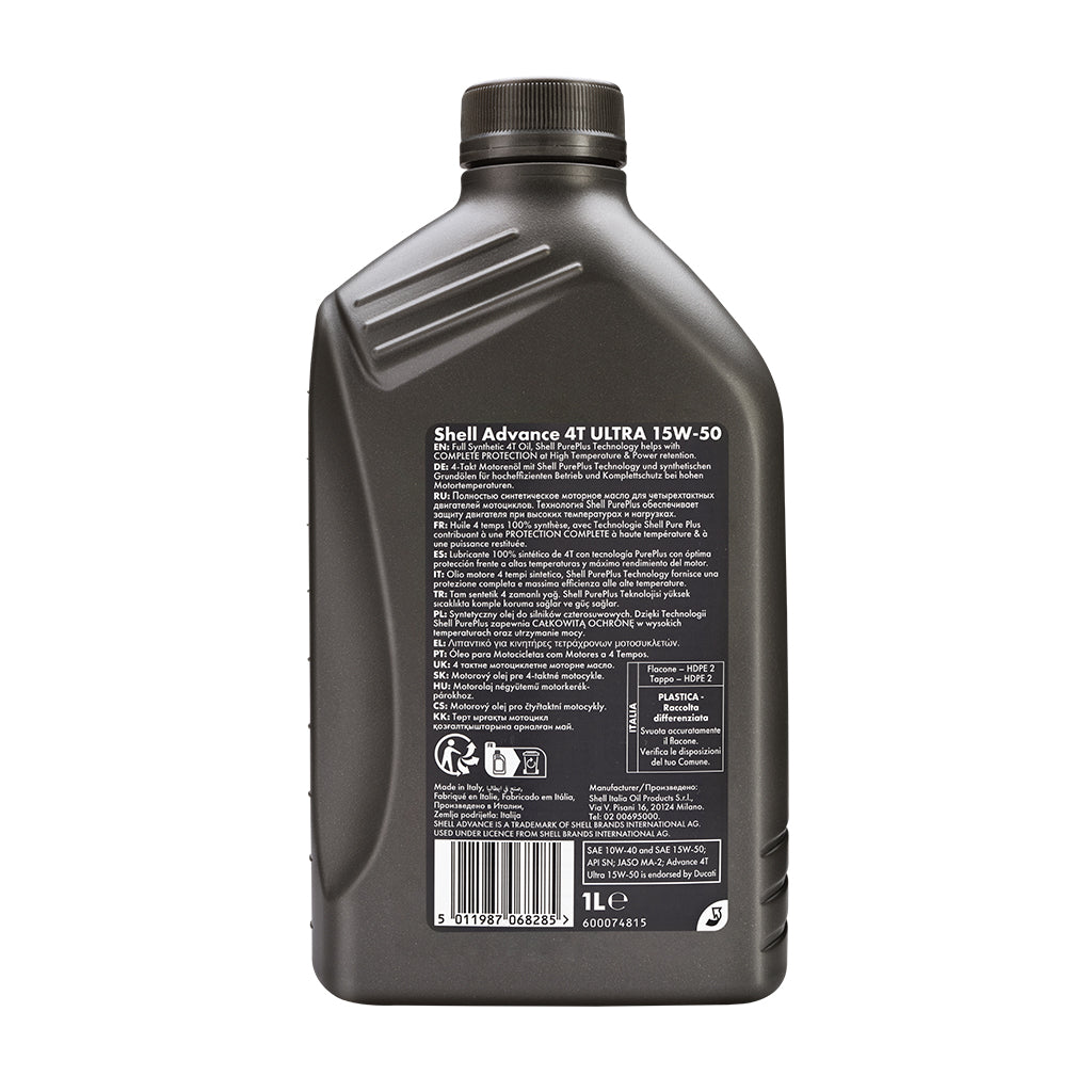 Shell Advance 4T ULTRA 15W-50 - 1L